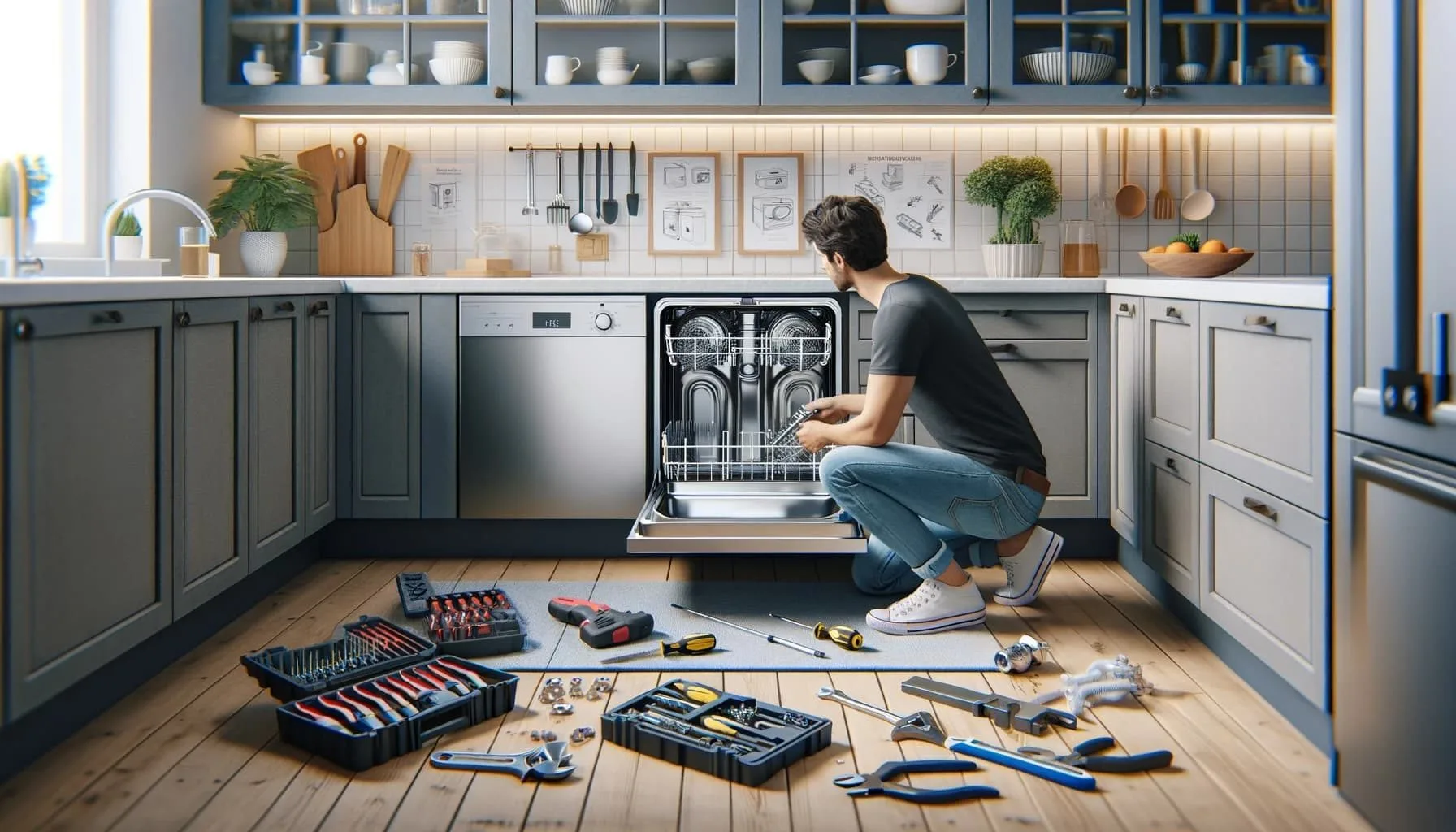 Jak podłączyć zmywarkę do wody i odpływu? Instrukcja krok po kroku