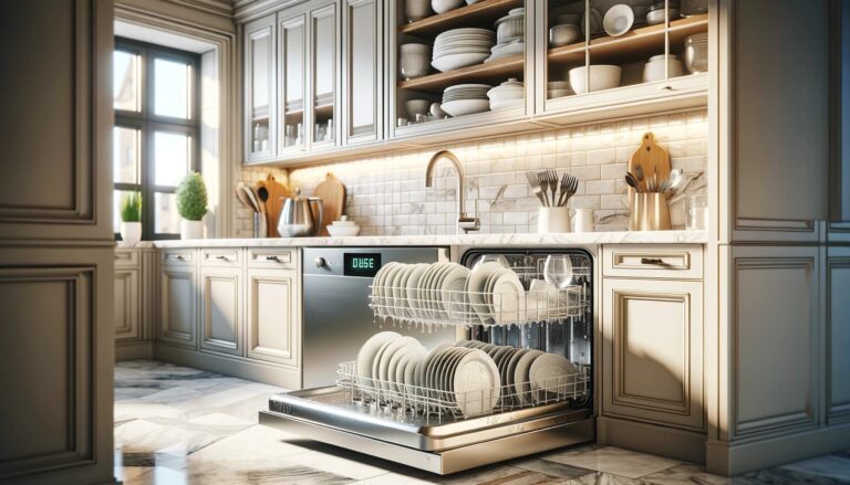 na naczyniach pozostają plamy