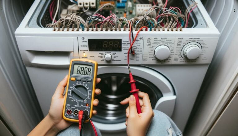 zepsuty programator w pralce